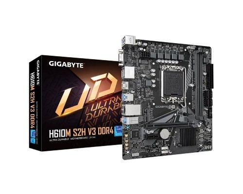 PLACA BASE GIGABYTE H610M S2H V3 DDR4 PLACA BASE GIGABYTE H610M S2H V3 DDR4